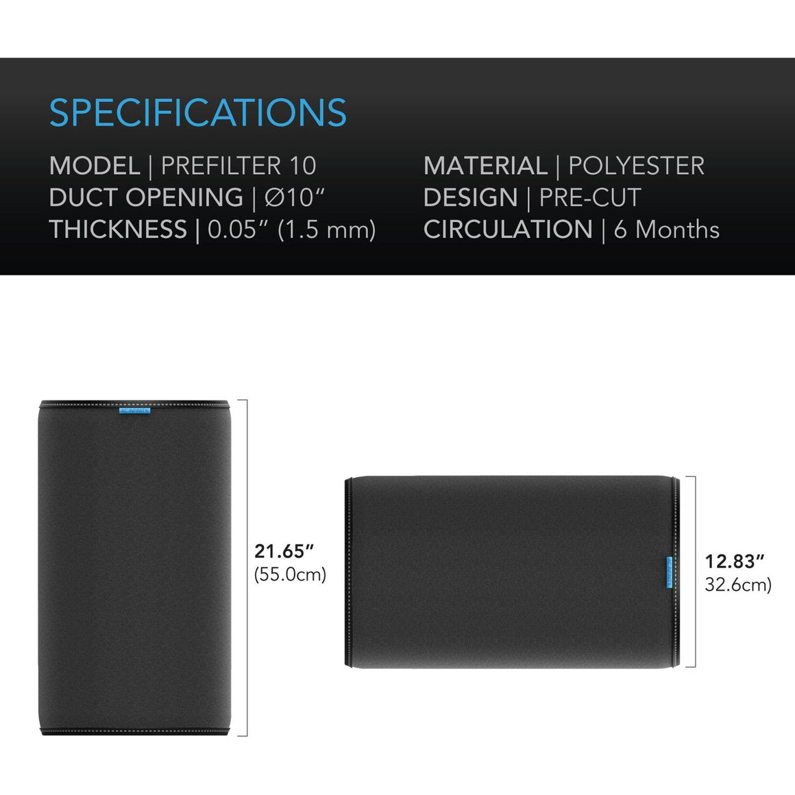 AC Infinity AC Infinity 10" Pre-filter Cloth