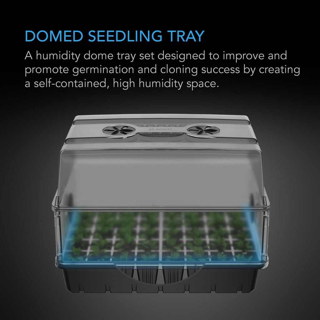 AC Infinity 5" x 8" Humidity Dome Propagation Kit