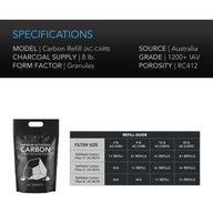 AC Infinity Activated Carbon Refill - 8 Pounds