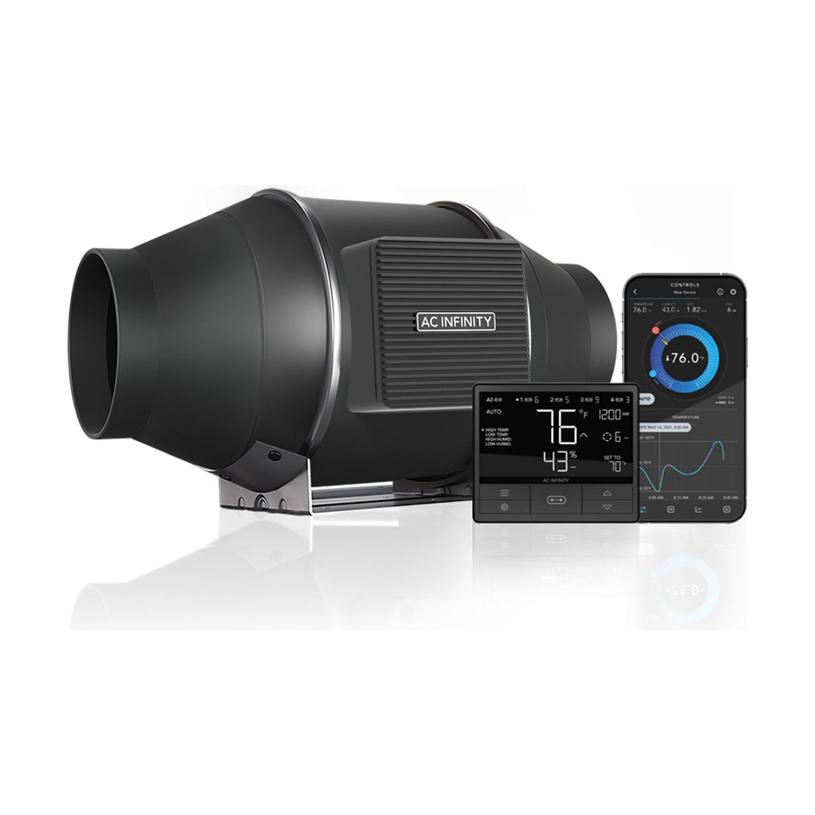 AC Infinity AC Infinity Cloudline T4 Inline Fan System