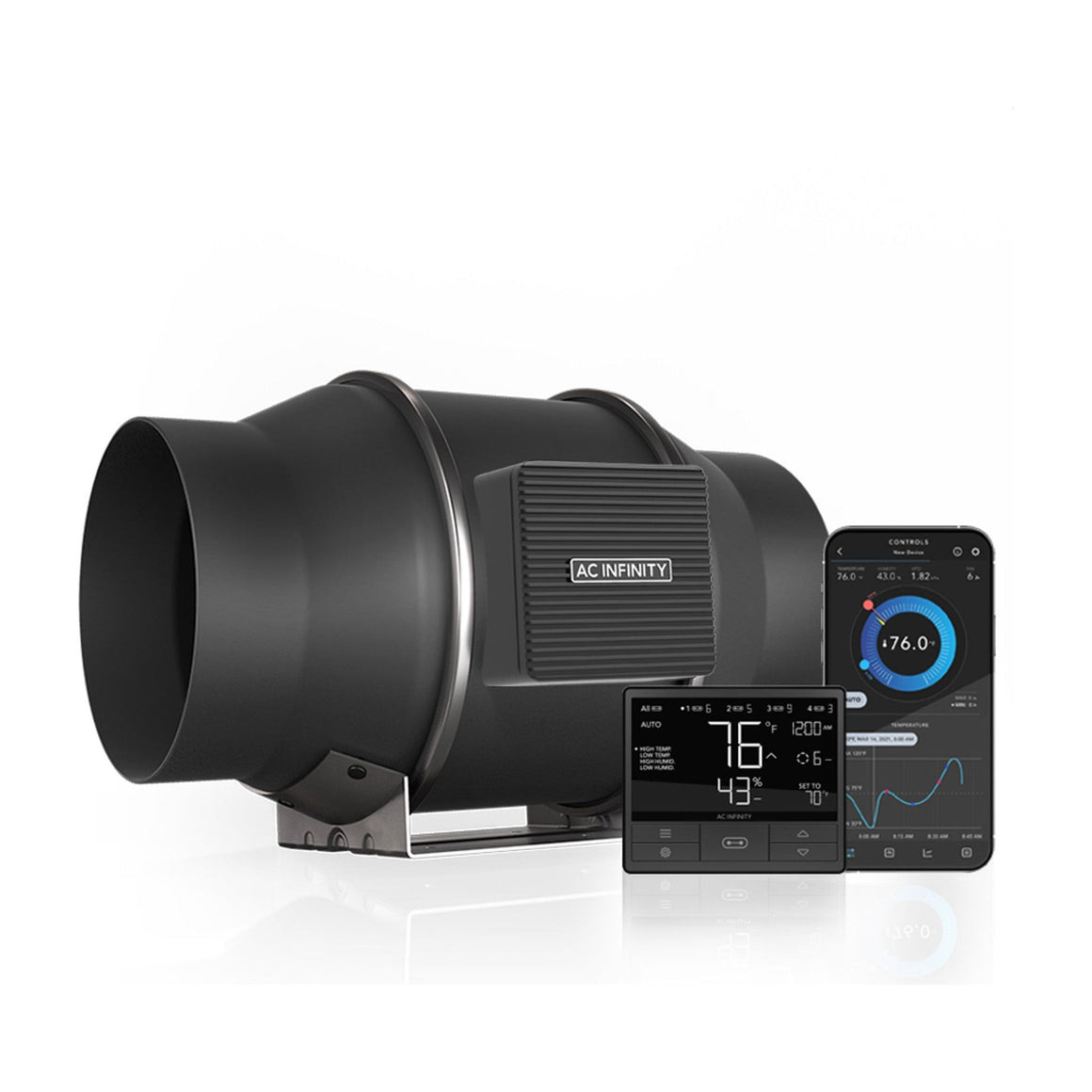 AC Infinity AC Infinity Cloudline T6 Inline Fan System