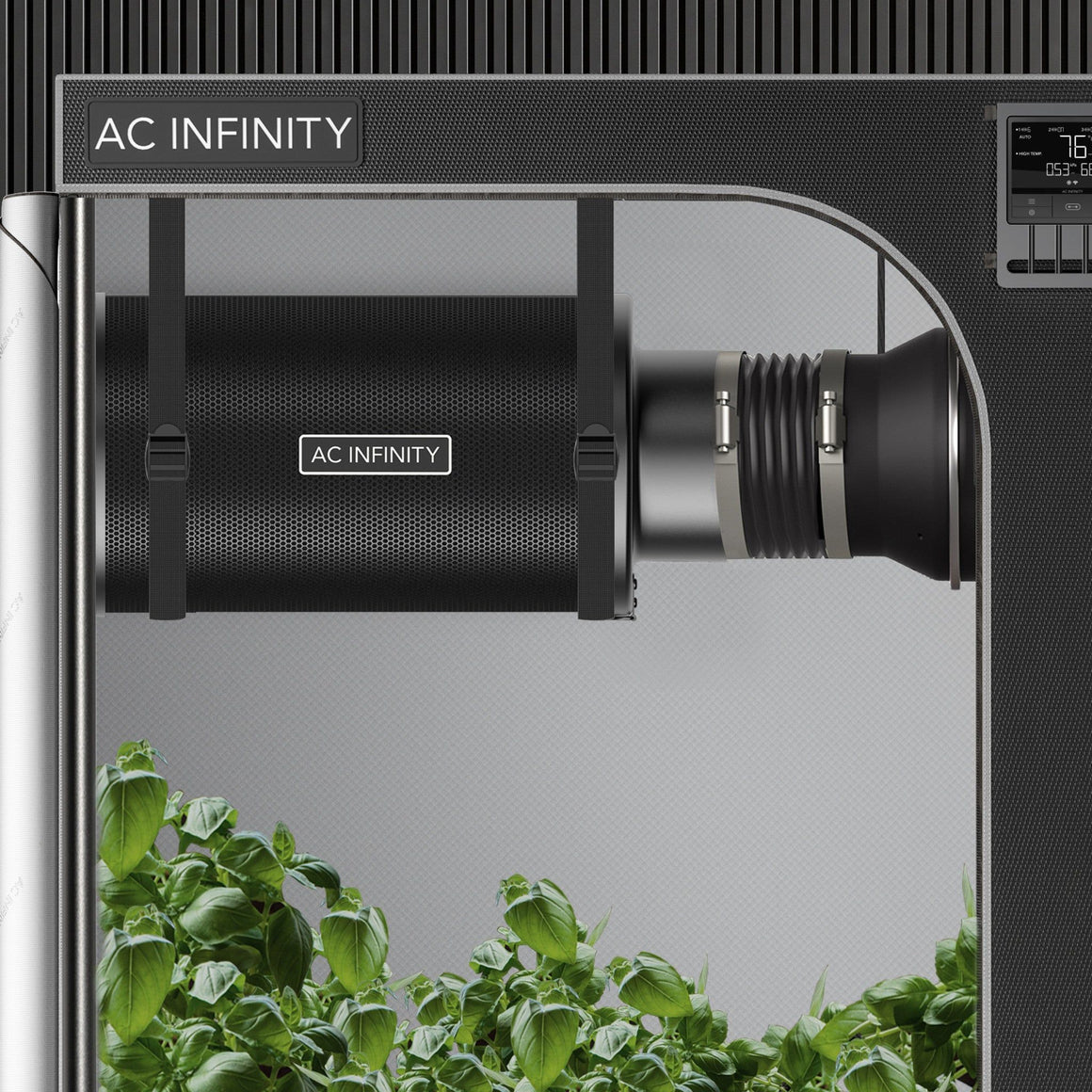 AC Infinity 6" Refillable Carbon Filter