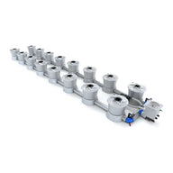 Alien Hydroponics V-System 16 Pot Deep Water Culture System 2 Rows