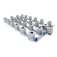 Alien Hydroponics V-System 24 Pot Deep Water Culture System 4 Row