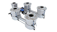 Alien Hydroponics V-System DWC - 4 Pot 2 Row