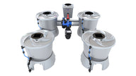 Alien Hydroponics V-System DWC - 4 Pot 2 Row