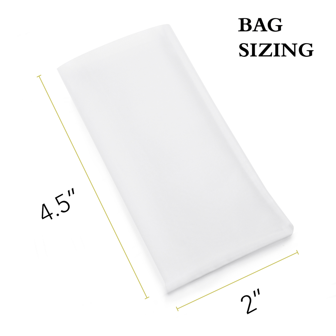 Gutenberg's Dank Pressing Co 2" x 4.5" Rosin Bags - 25 Pack