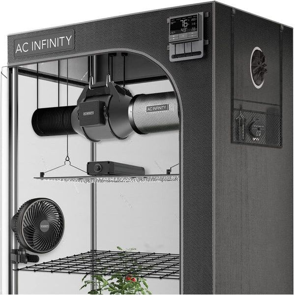 Happy Hydro Happy Hydro Automated Grow Tent Kit 2 | Plant 2’ x 4’ x 6’