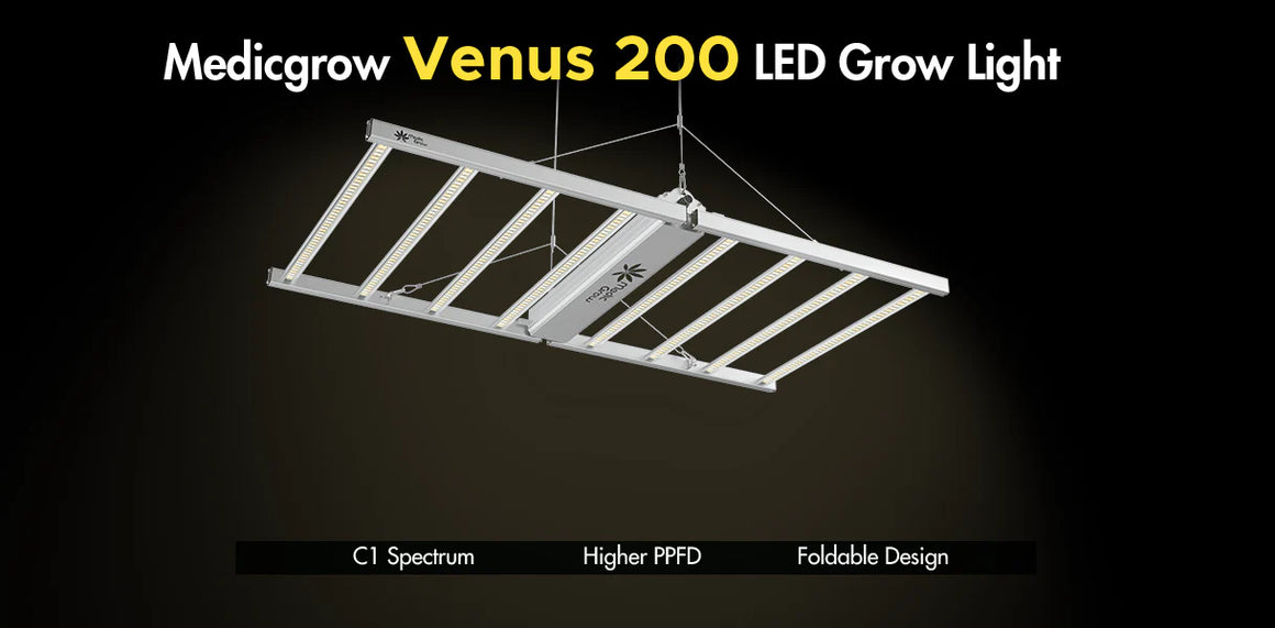 Medic Grow Venus 200W Full Spectrum LED Grow Light