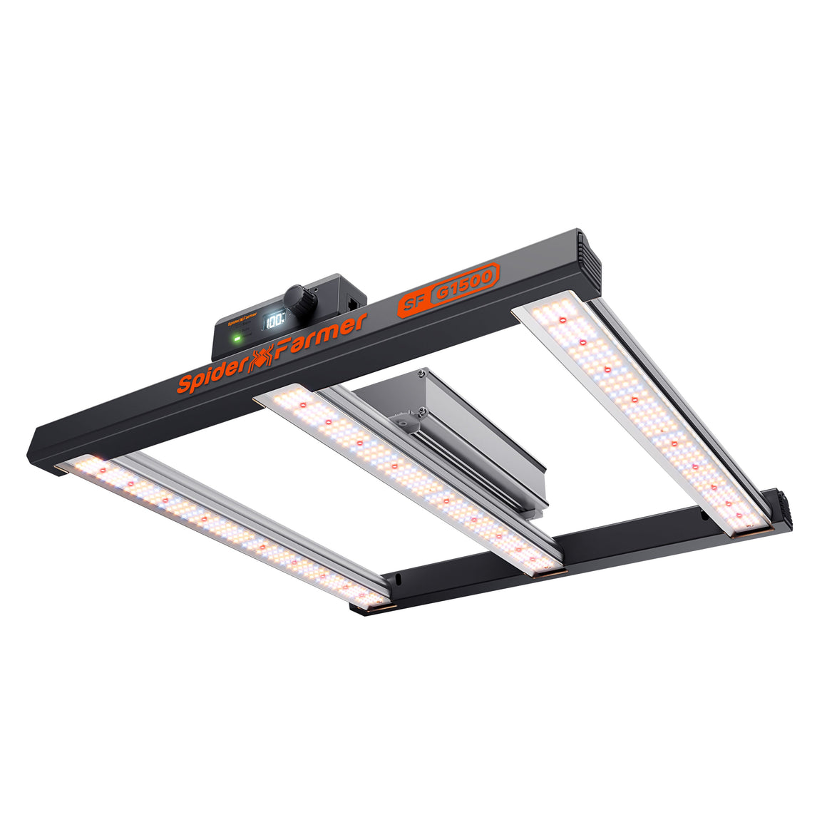 Spider Farmer G1500 Smart LED Grow Light | Bluetooth & WiFi Control