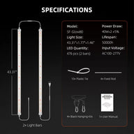 Spider Farmer Glow80 Veg Bar LED Grow Light