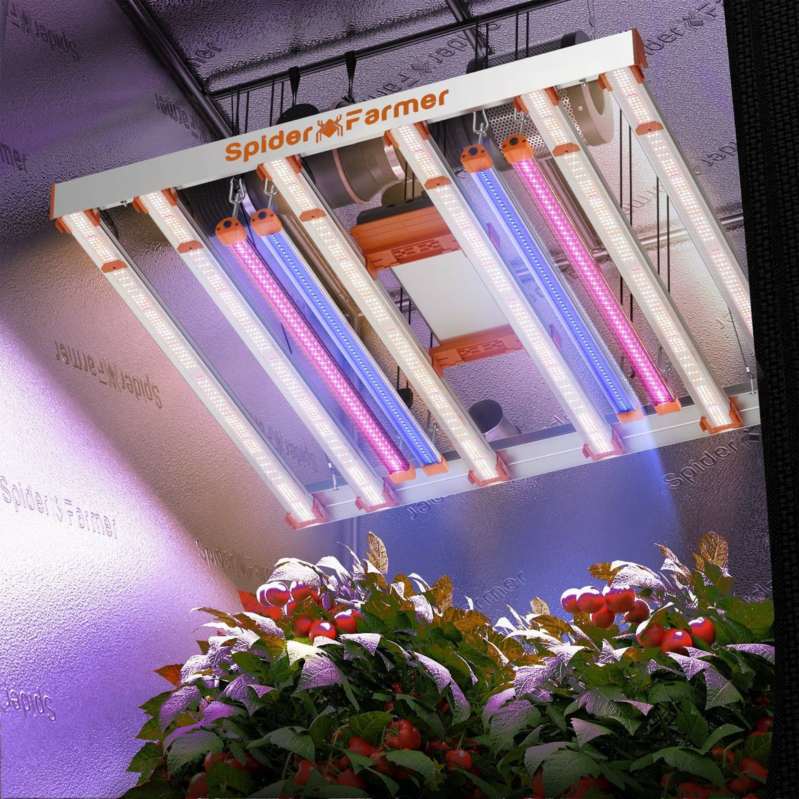 Spider Farmer UV and IR Supplemental LED Grow Light Bar Set (23.6)