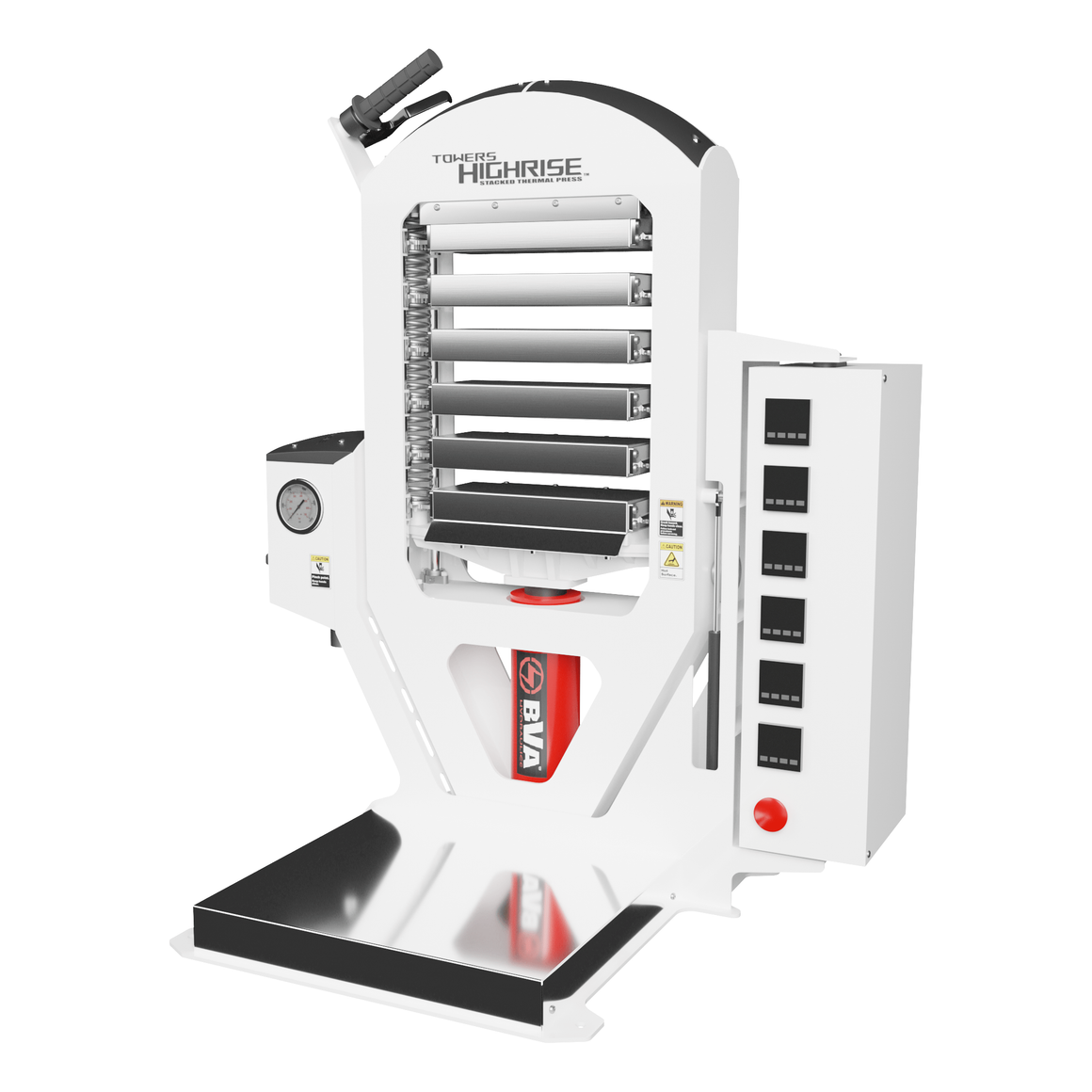 Towers Highrise Stacked 25 Ton Rosin Press