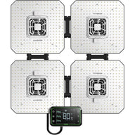 Vivosun AeroLight A100 Tunable Spectrum LED Grow Light with GrowHub E42A Controller - 4Pack