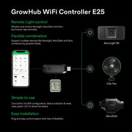Vivosun AeroLight Wing AW200SE Full Spectrum LED Grow Light with GrowHub E42A