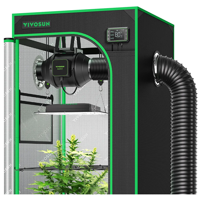 Vivosun Smart Grow Tent Kit 1 Plant | 2’ x 2’
