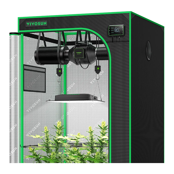 Vivosun Smart Grow Tent Kit 2 Plant | 2.7' x 2.7'