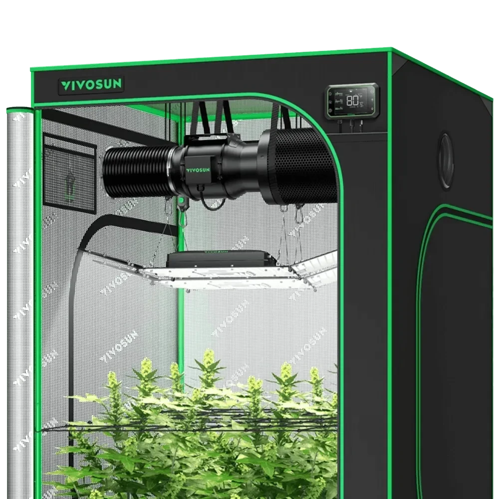 Vivosun Smart Grow Tent Kit - 4 Plant - 2 Light G6 | 4' x 4'