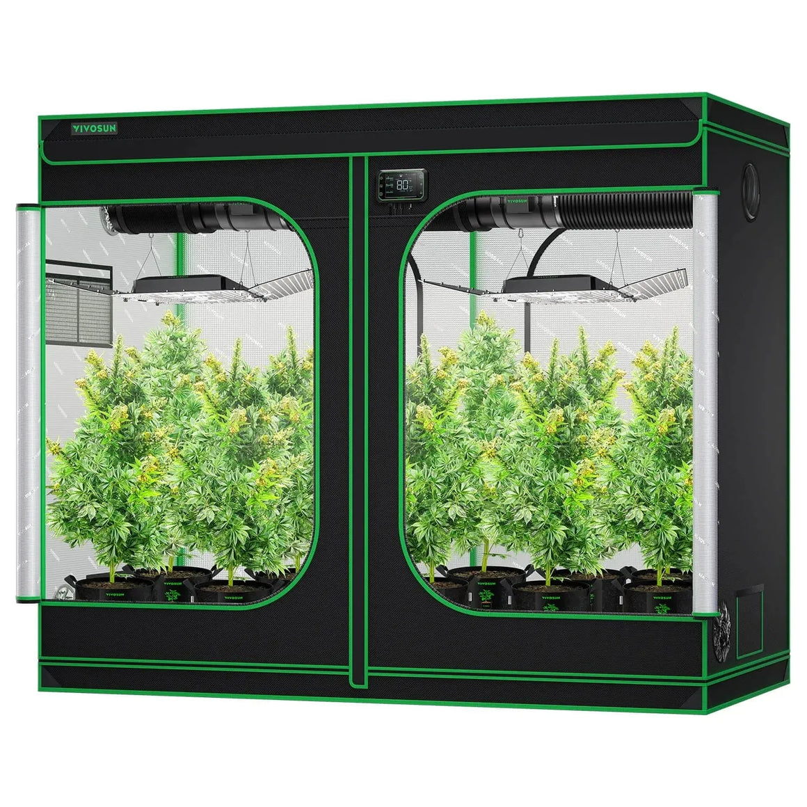 Vivosun Smart Grow Tent Kit 8 Plant | 4’ x 8’