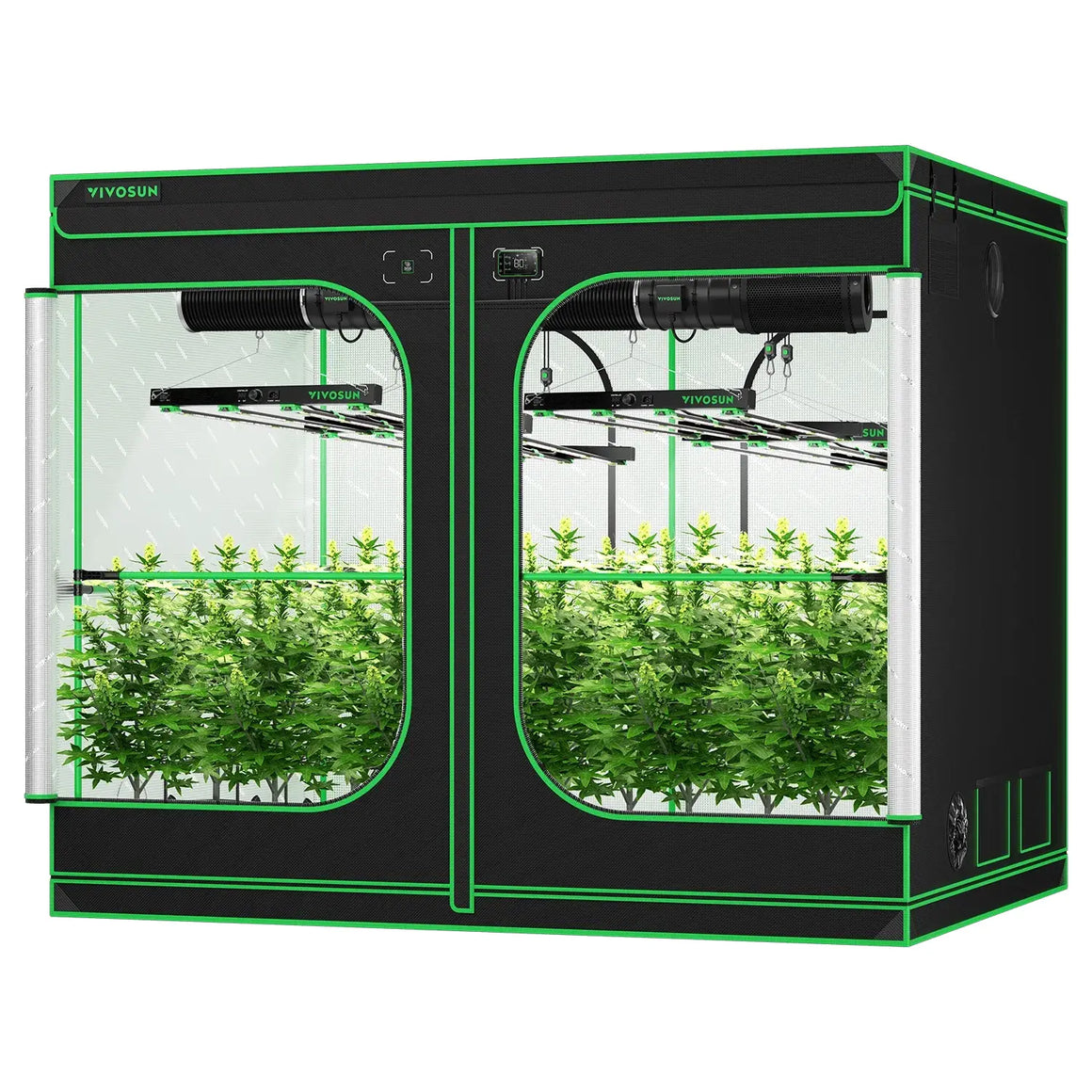 Vivosun Smart Grow Tent Kit Pro 16 Plant | 8’x8’