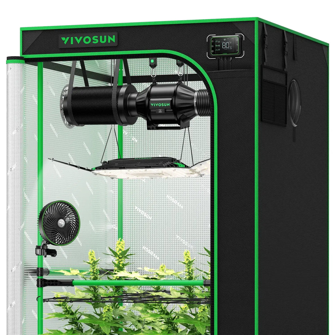 Vivosun Smart Grow Tent Kit Pro 3 Plant | 3’x3’