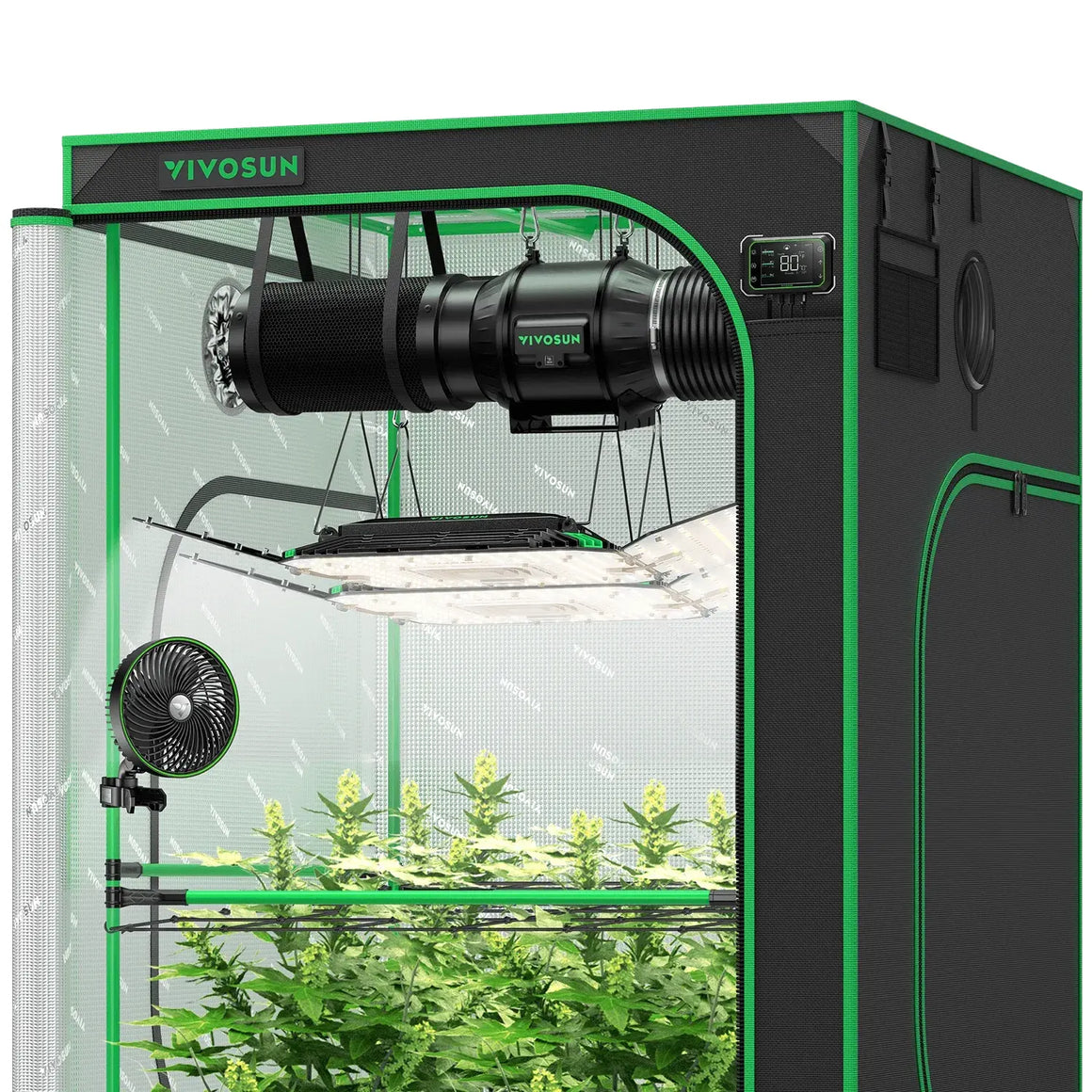 Vivosun Smart Grow Tent Kit Pro 4 Plant | 4’x4’