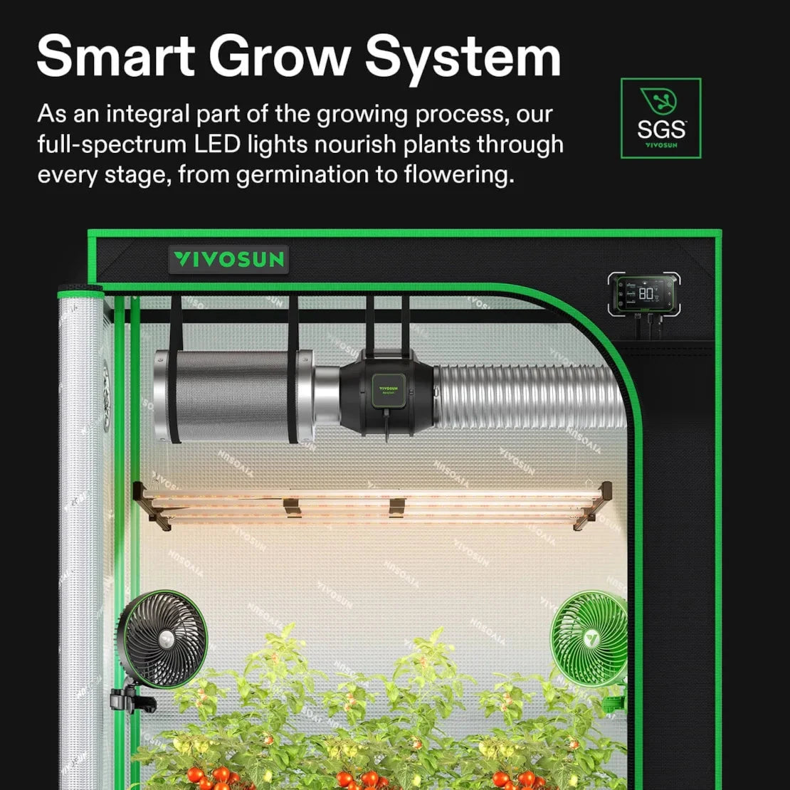 Vivosun VSFL4300 Full Spectrum LED Grow Light