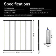 Vivosun VSFL6450 Full Spectrum LED Grow Light