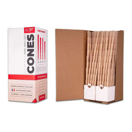 Custom Cones Custom Cones 84mm Pre-Rolled Cones - Unrefined Brown [900 Cones per Box]