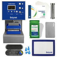 Dulytek Dulytek DW8000 4-Ton Hybrid Rosin Heat Press and Accessories Bundle