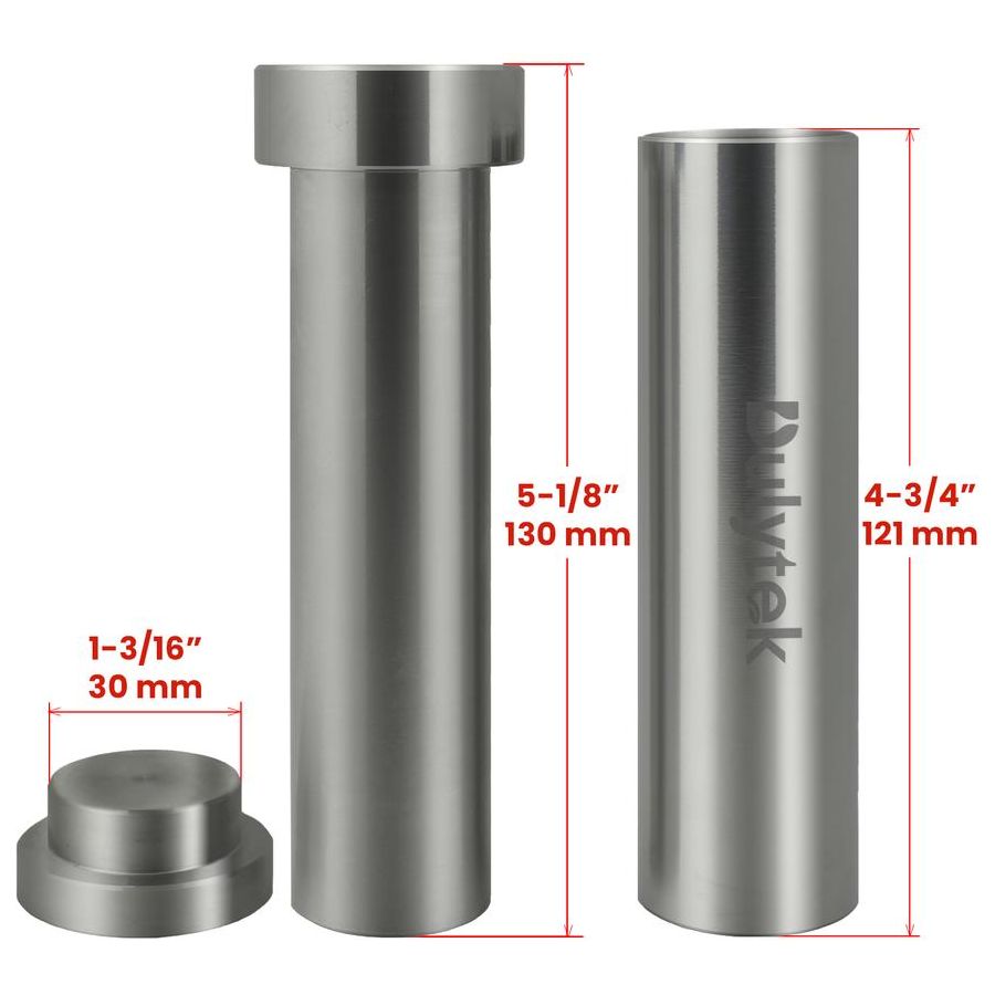 Dulytek Dulytek Stainless Steel Hammer Style Pre-Press Pollen Mold