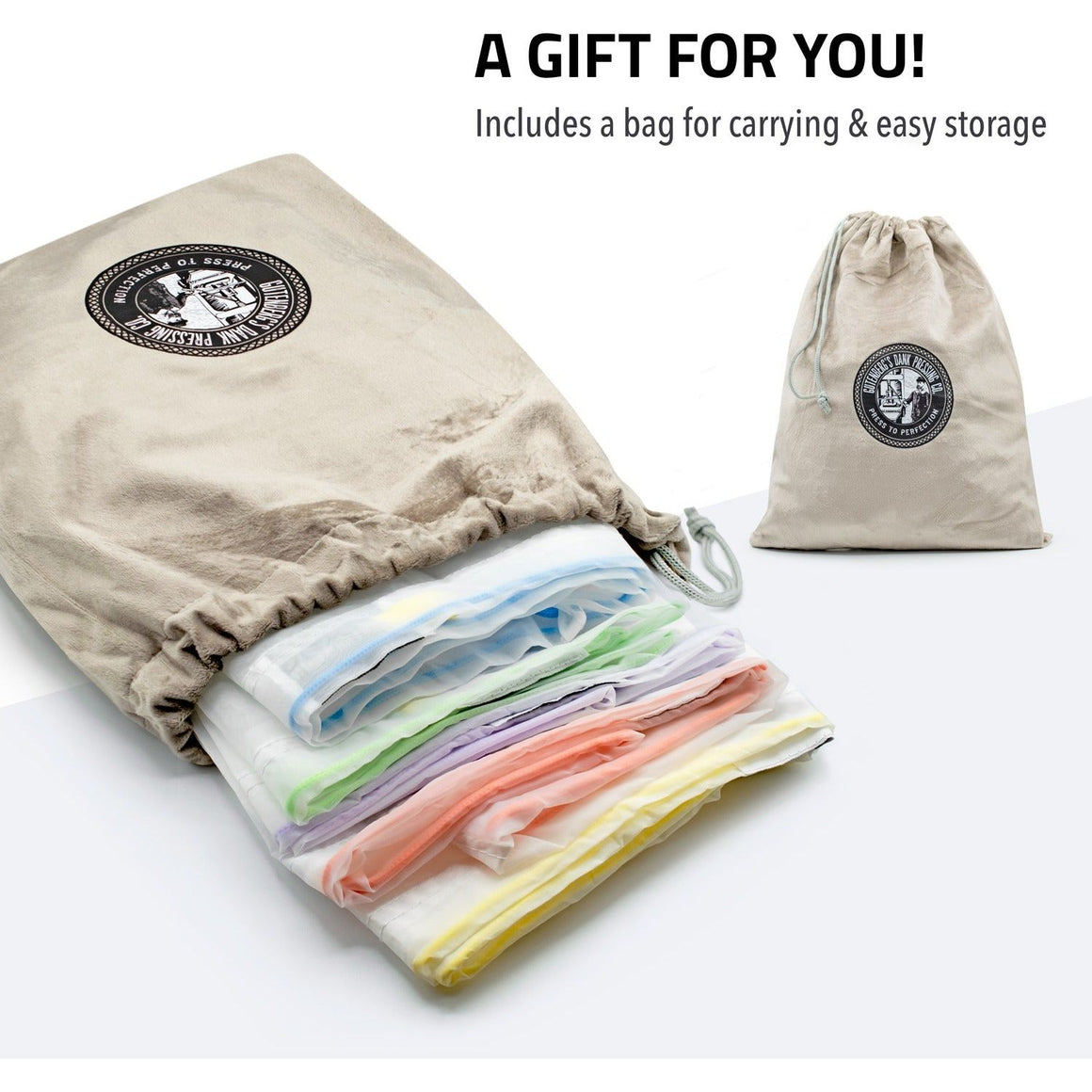 Gutenbergs Dank Pressing Co Copy of Gutenberg's Dank Pressing Co 10 Gallon All Mesh Bubble Bag - 8 Set