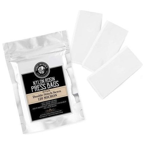 Gutenberg's Dank Pressing Co 120 Micron 2" x 4" Rosin Bags