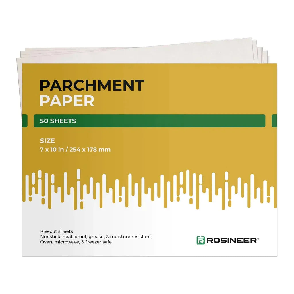 Rosineer Rosineer 10" X 7" Non Stick Parchment Paper 50-sheet Pack