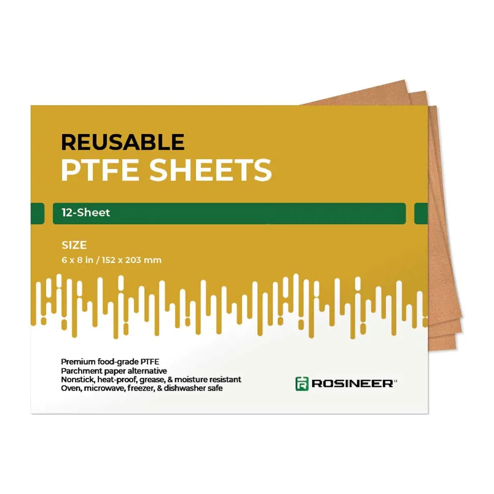 Rosineer Rosineer 8" X 6" Non Stick Ptfe Teflon 12-sheet Pack