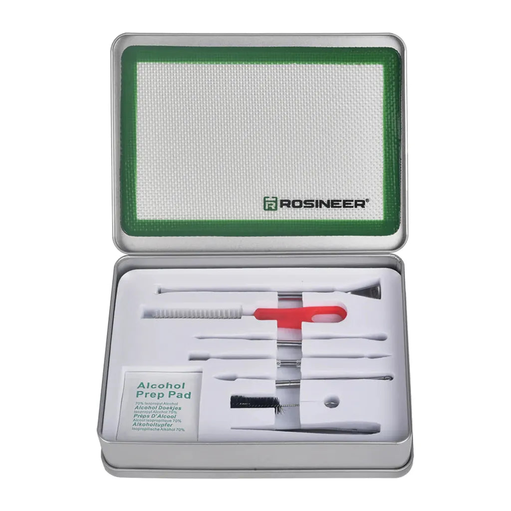 Rosineer Rosineer Dabbing & Cleaning Tool Kit With Mat, Wipes, and Case