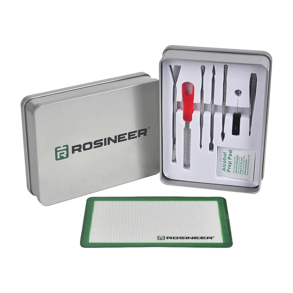 Rosineer Rosineer Dabbing & Cleaning Tool Kit With Mat, Wipes, and Case