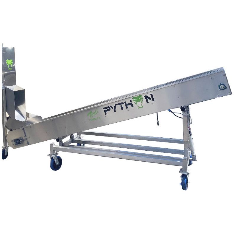 Tom's Tumble Trimmer Tom's Take Away Belt Conveyor