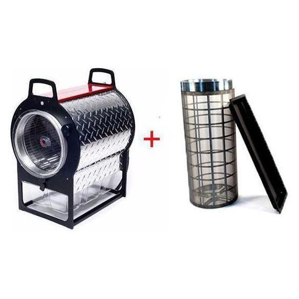 Triminator Mini Dry Bud Trimming Machine & Kief Tumbler Bundle