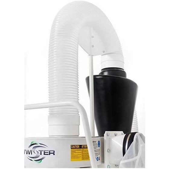 Twister T2 Trim Saver Stainless Steel Bin & Cleanable Cyclone